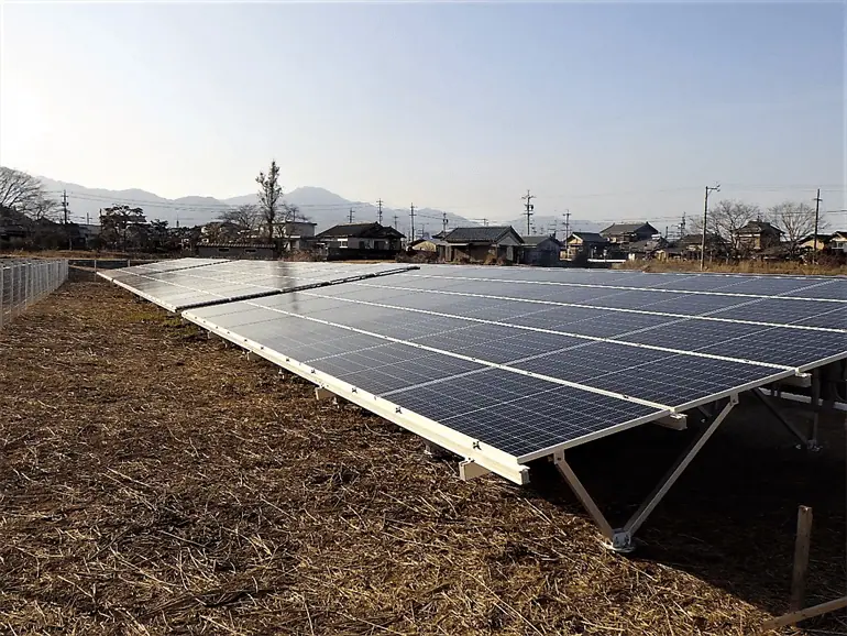 低圧受電_売電型太陽光発電_三重県桑名市_ユニエコ施工事例