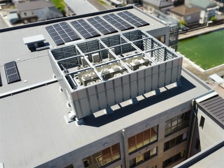 屋根上自家消費太陽光発電_奈良市学校施設