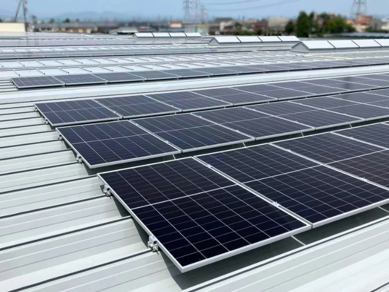 スーパーマーケットバロー赤坂店_太陽光発電導入事例