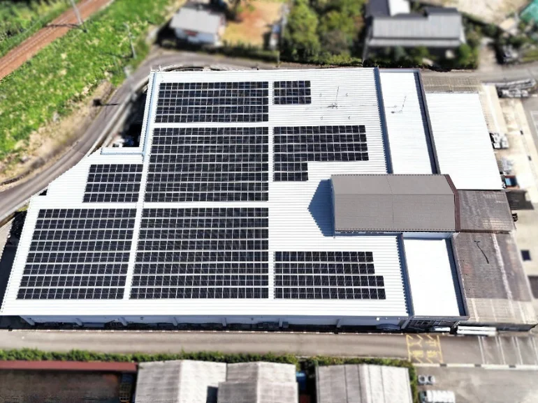 ホームセンターバロー萩原店_自家消費型太陽光発電導入事例