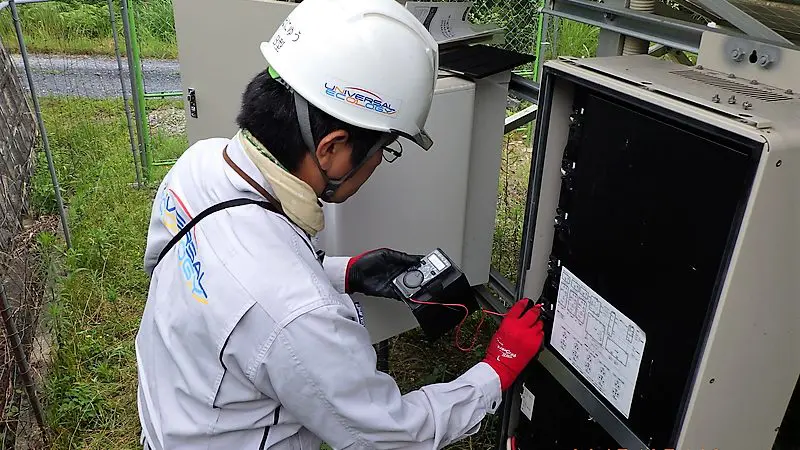 太陽光O＆M_開放電圧測定