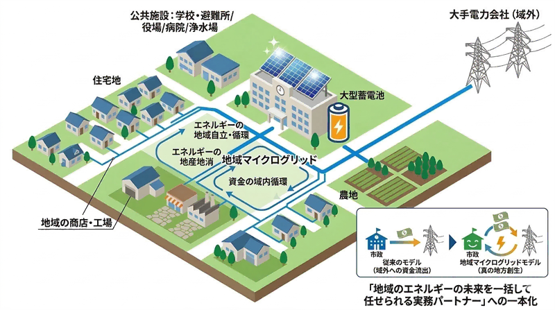 地域マイクログリッド