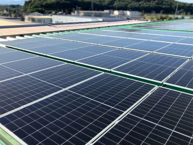 導入事例_自家消費太陽光発電_株式会社樋口製作所 前渡工場様