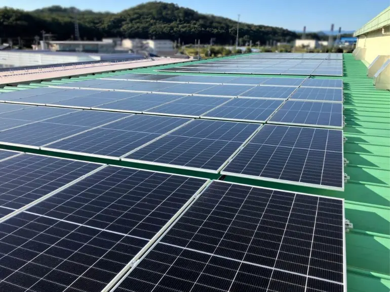 導入事例_自家消費太陽光発電_株式会社樋口製作所 前渡工場様